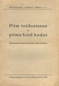 Piim toiduainena ja piima hoid kodus