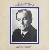 NSVL rahvakunstnik, kolmekordne NSV Liidu Riikliku preemia laureaat Georg Ots (1920-1975). Народный артист СССР, трижды лауреат Госсударственной премии СССР Георг Отс (1920-1975)