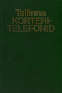 Tallinna korteritelefonid