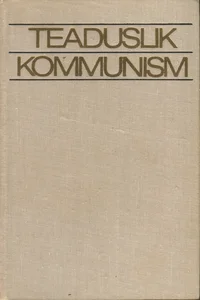 Teaduslik kommunism