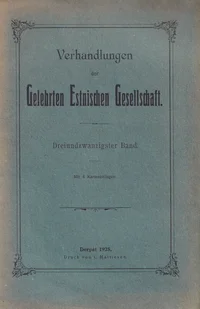 Siedlung und Agrarwesen der Esten im Mittelalter