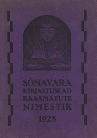 Sõnavara kirjastuslao raamatute nimestik 1928