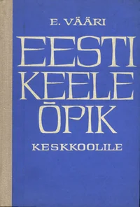 Eesti keele õpik keskkoolile