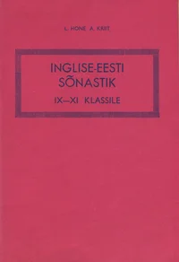 Inglise-eesti sõnastik