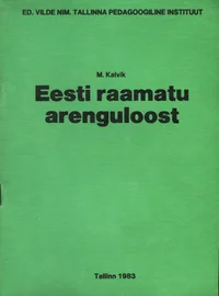 Eesti raamatu arenguloost