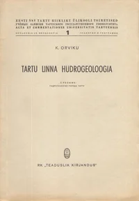 Tartu linna hüdrogeoloogia