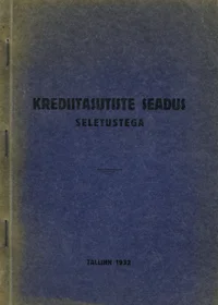 Krediitasutiste seadus