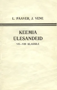 Keemia ülesandeid VII-VIII klassile
