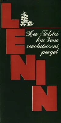 Lev Tolstoi kui vene revolutsiooni peegel
