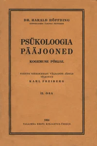 Psükoloogia pääjooned kogemuse põhjal