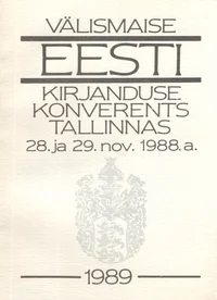 Välismaise eesti kirjanduse konverents