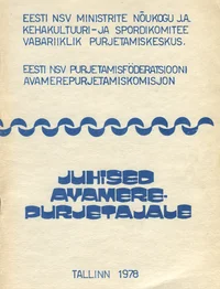 Juhised avamerepurjetajale