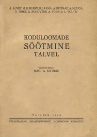 Koduloomade söötmine talvel
