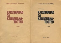 Karusnahad ja karusnahatooted I-II