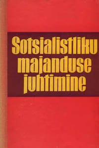 Sotsialistliku majanduse juhtimine