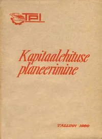 Kapitaalehituse planeerimine