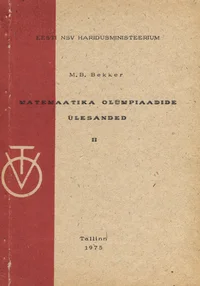 Matemaatika olümpiaadide ülesanded