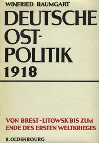 Deutsche Ostpolitik 1918