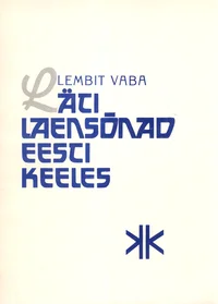 Läti laensõnad eesti keeles