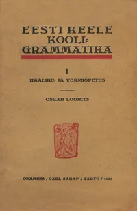 Eesti keele kooligrammatika