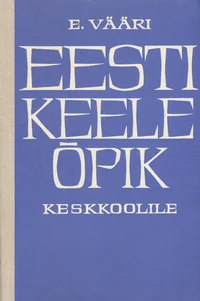 Eesti keele õpik keskkoolile