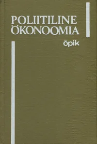 Poliitiline ökonoomia