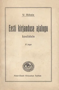 Eesti kirjanduse ajalugu