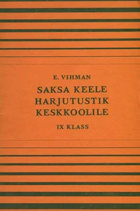 Saksa keele harjutustik keskkoolile