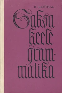 Saksa keele grammatika