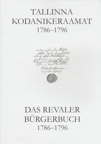 Tallinna kodanikeraamat 1786-1796