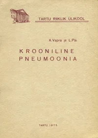 Krooniline pneumoonia