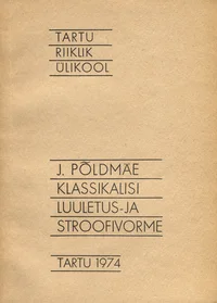 Klassikalisi luuletus- ja stroofivorme