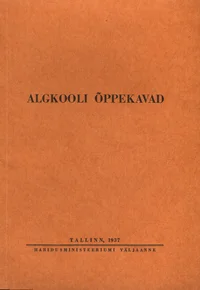 Algkooli õppekavad