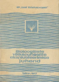Bioloogiliste väikepuhastite ekspluateerimise juhend