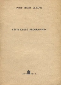Eesti keele programmid