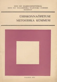 Ühiskonnaõpetuse metoodika küsimusi