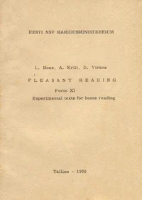 Pleasant reading
