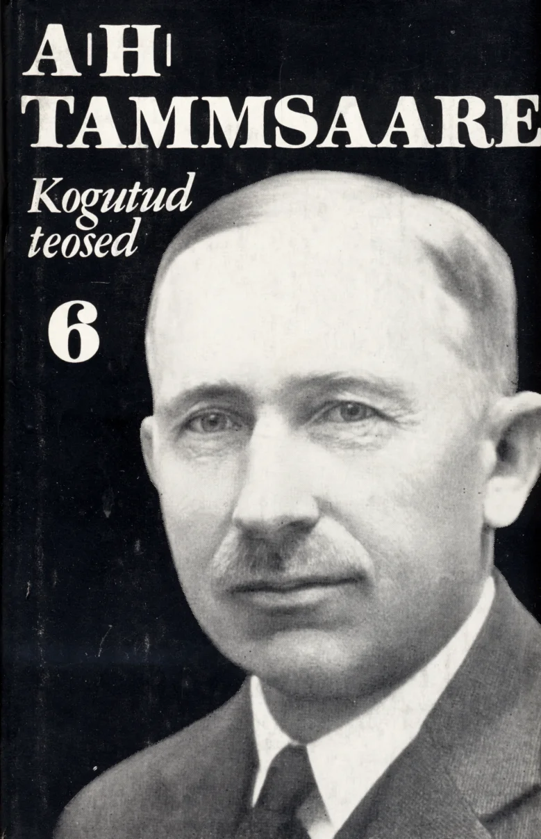 Tõde ja õigus - Anton Hansen Tammsaare (Eesti Raamat, 1981). Mustvalge portreefoto keskealise mehega ülikonnas, kes vaatab rahulikult kaamerasse. Tume taust ja lihtne, klassikaline kujundus annavad köitele ajaloolise ja asjaliku ilme.