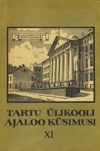 Tartu Ülikooli ajaloo küsimusi