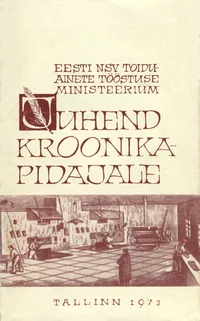 Metoodiline juhend tööstusettevõtte kroonikapidajale