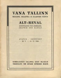 Vana Tallinn. Alt-Reval