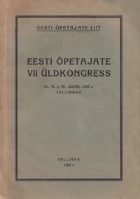 Eesti õpetajate VII üldkongress