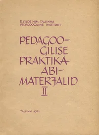 Pedagoogilise praktika abimaterjalid