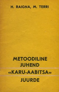 Metoodiline juhend «Karu-aabitsa» juurde