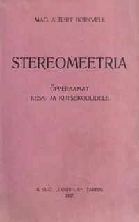 Stereomeetria