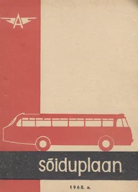 Eesti NSV autobussiliinide sõiduplaanid