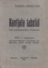Kantjala tabelid