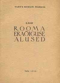 Rooma eraõiguse alused