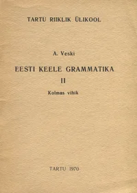 Eesti keele grammatika
