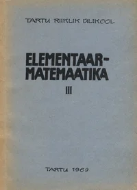 Elementaarmatemaatika